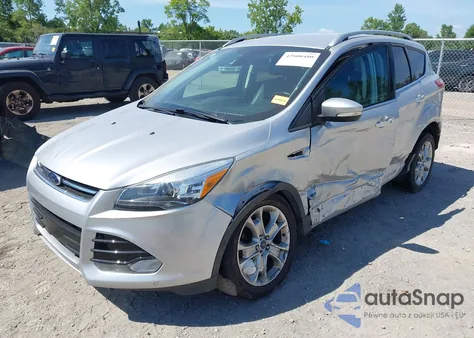 2014 Ford Escape Titanium из США, поврежденный, VIN 1FMCU0JX1EUD71774